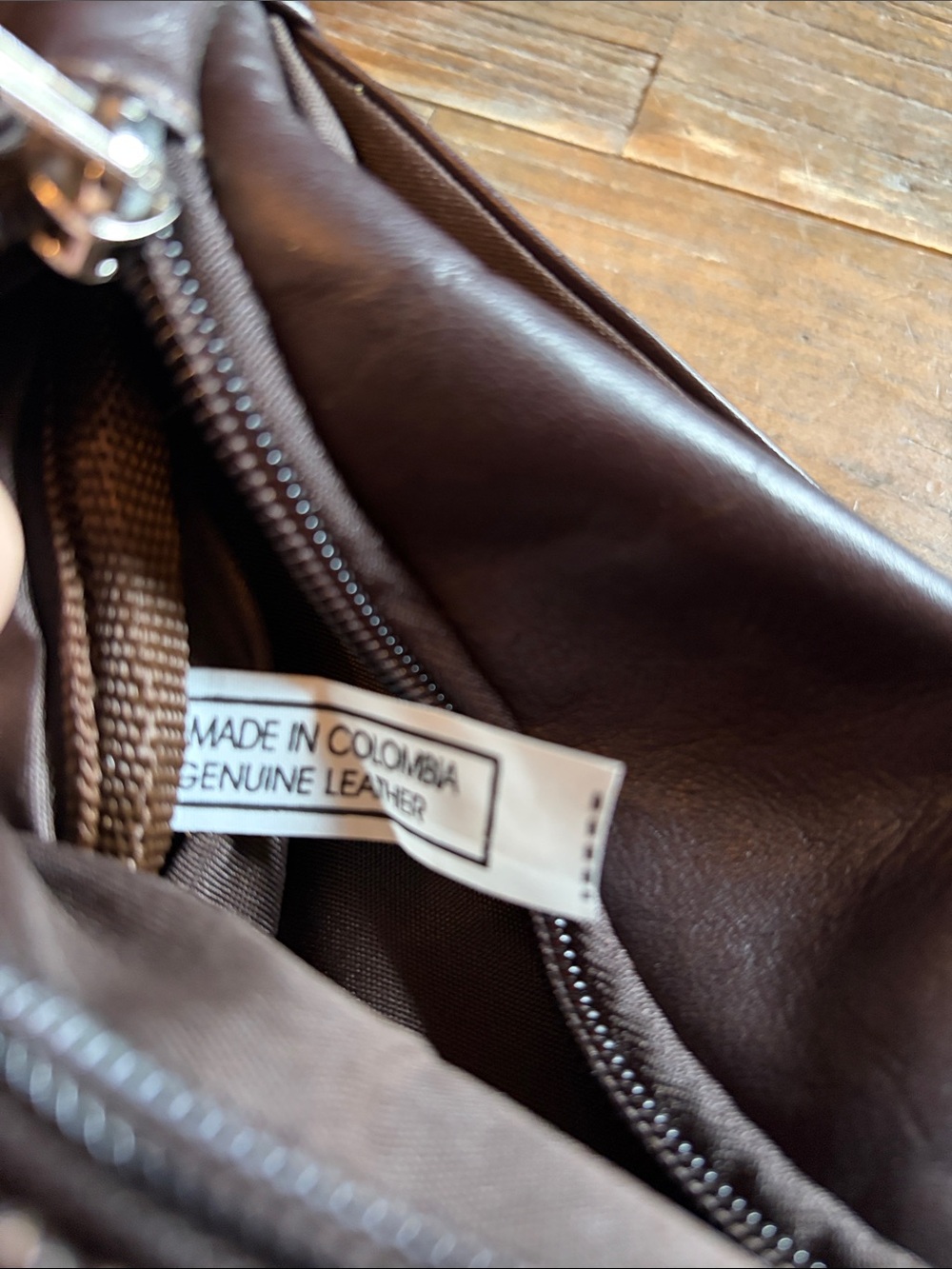 Latico Brown Leather Crossbody/Waist Bag - Picture 13 of 13